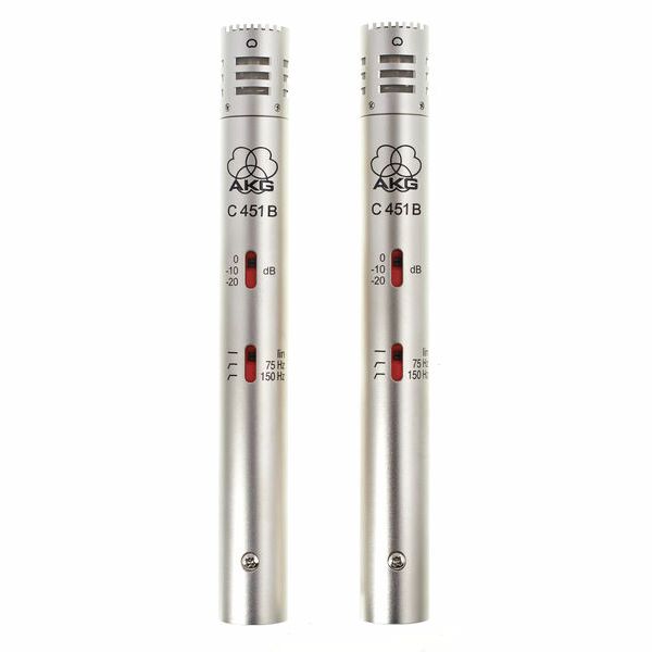 AKG C451 B stereo pair-