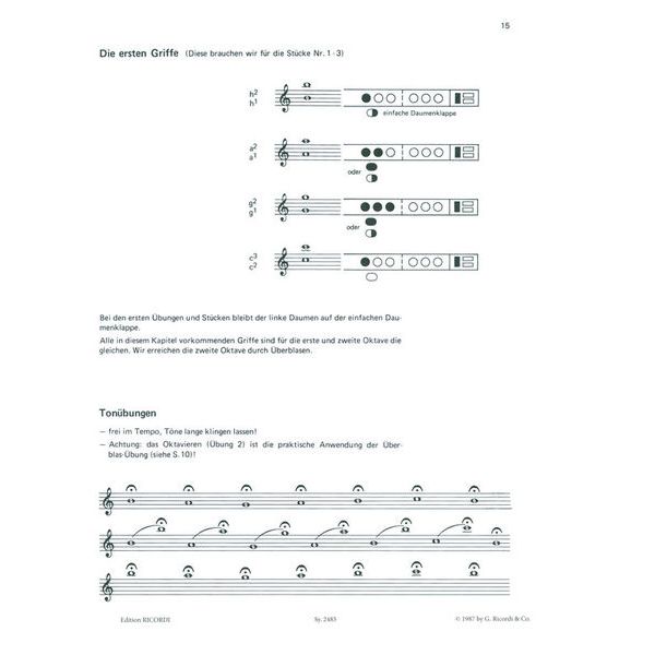 Ricordi Lern Querflöte Spielen 1