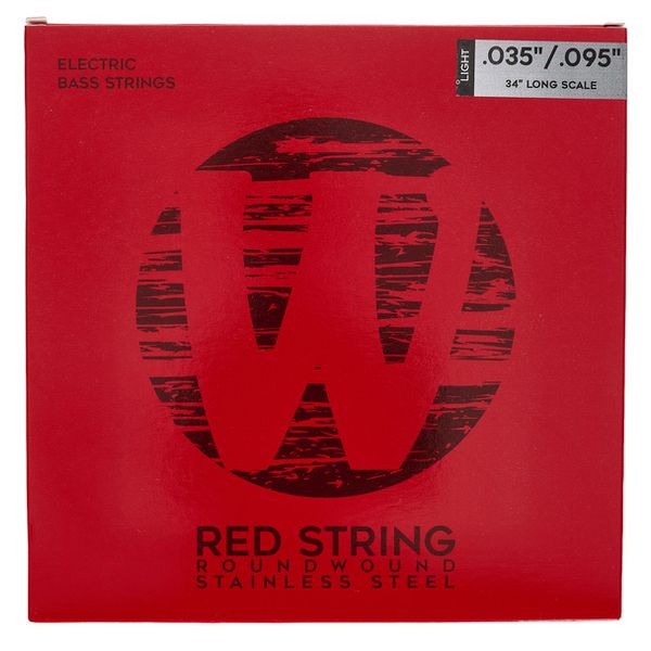 Warwick Red Strings Bass Set Light
