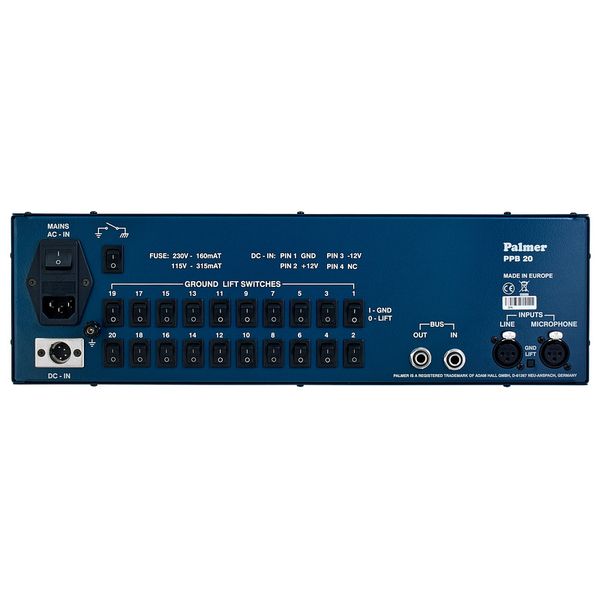 Palmer PPB 20 Press-Box