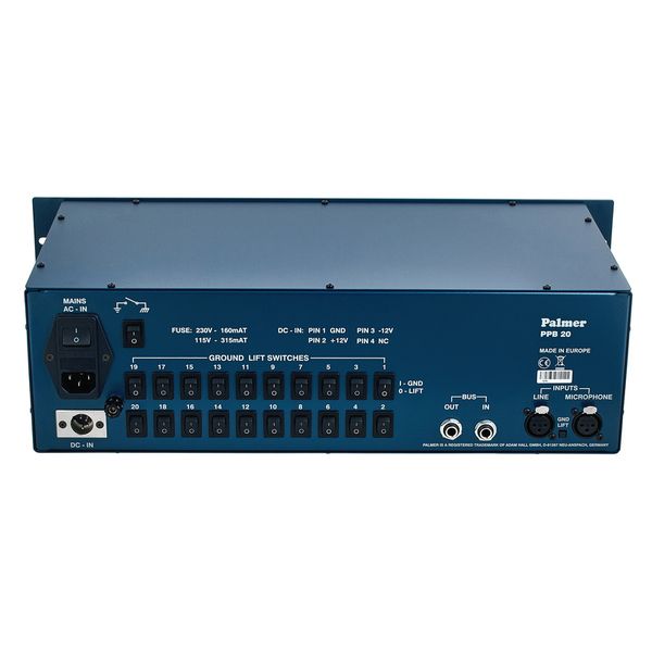 Palmer PPB 20 Press-Box