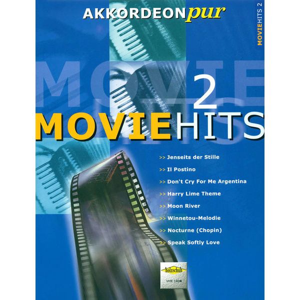 Holzschuh Verlag Akkordeon Pur Moviehits 2