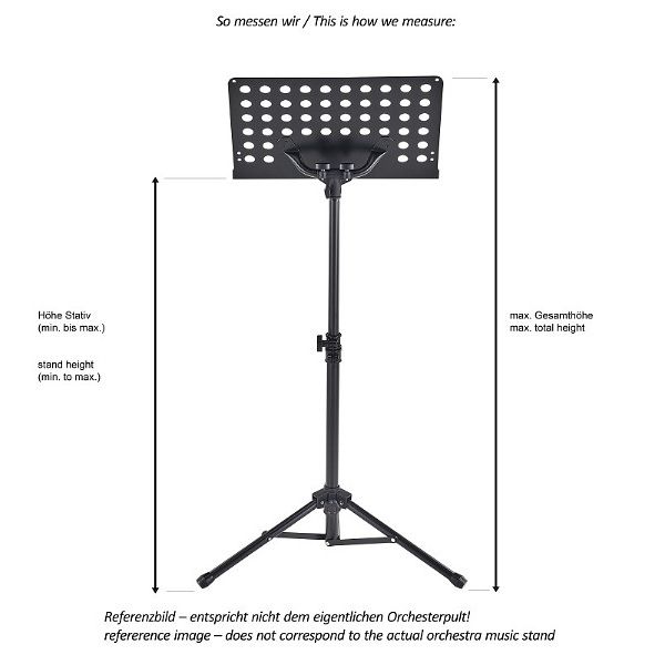 K&M 118/1 Orchestra Black