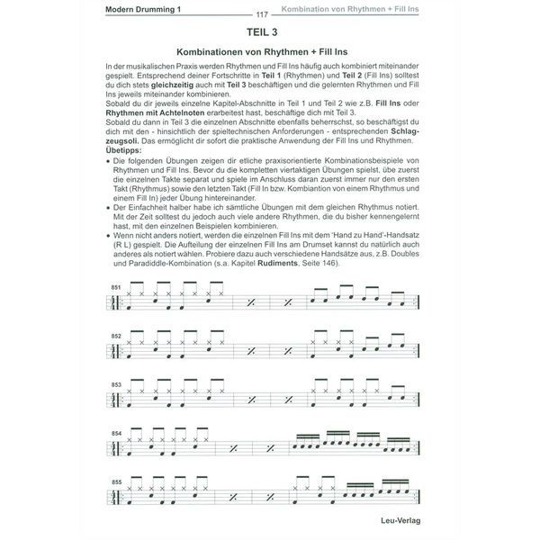 Leu Verlag Modern Drumming 1