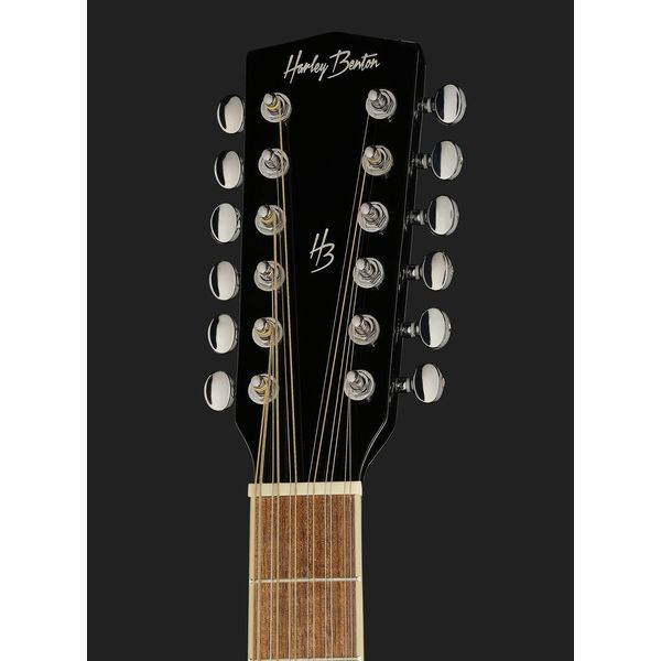 Harley Benton D-200CE-12BK