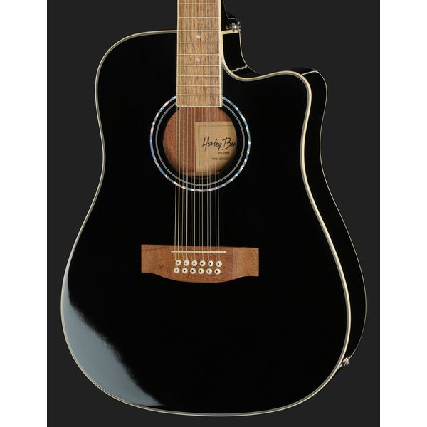 Harley Benton D-200CE-12BK