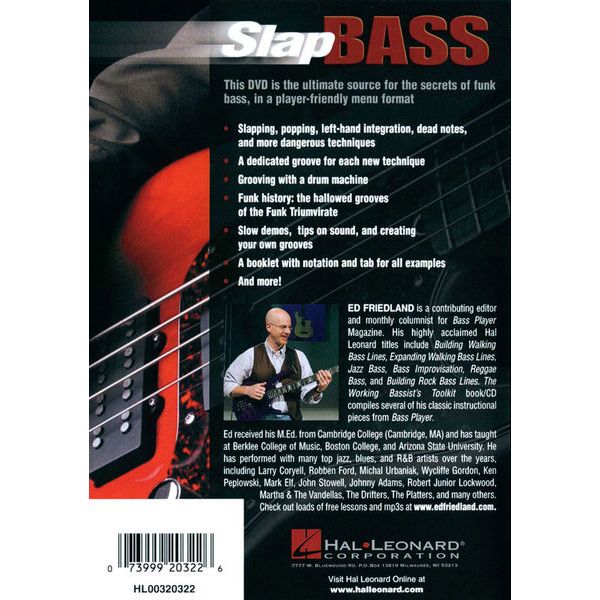 Hal Leonard Slap Bass – Thomann Elláda