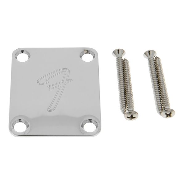 Fender Neck Plate 4 (big "F")
