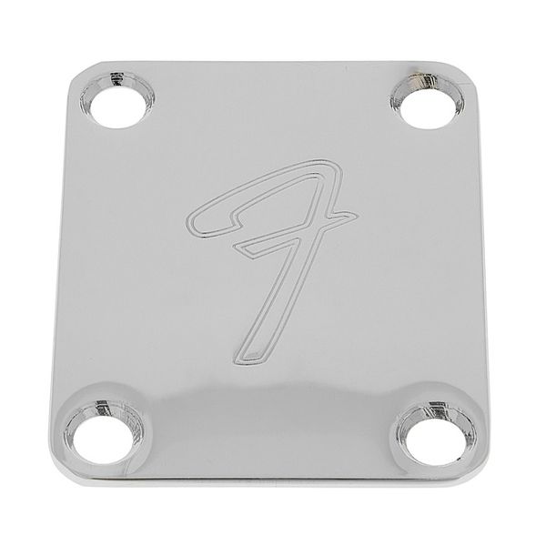 Fender Neck Plate 4 (big "F")