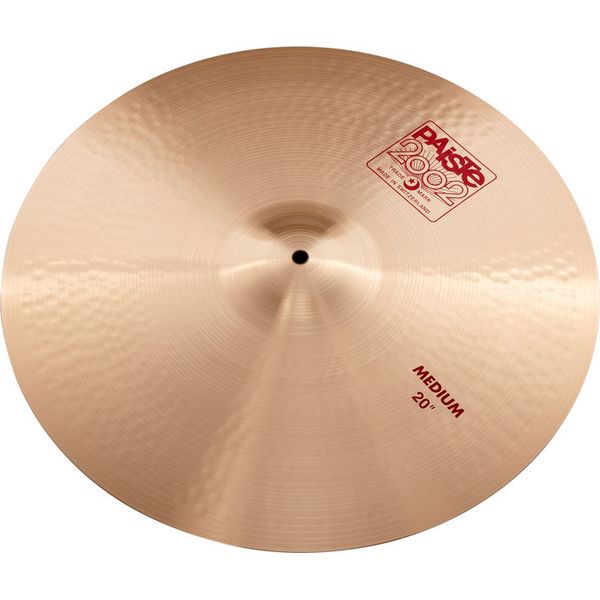 得価お得paiste 2002 medium 20 パーカッション・打楽器