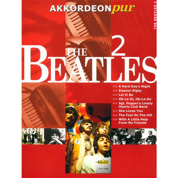 Holzschuh Verlag Akkordeon Pur Beatles 2