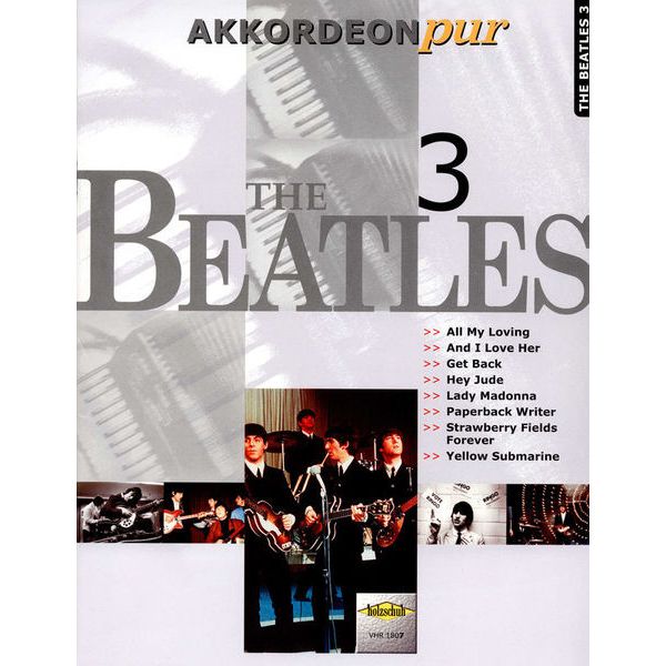 Holzschuh Verlag Akkordeon Pur Beatles 3