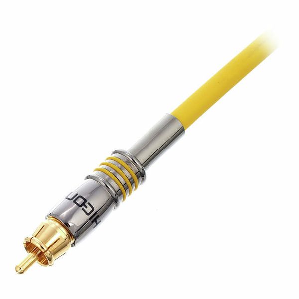 Câble RCA 1,5 M Sommer Cable EP3F-0150 – Haute Fidélité, Quadcore, OFC, Plaqué Or
