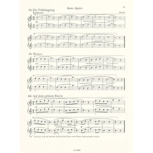 Musikverlag Robert Lienau Der junge Pianist 1