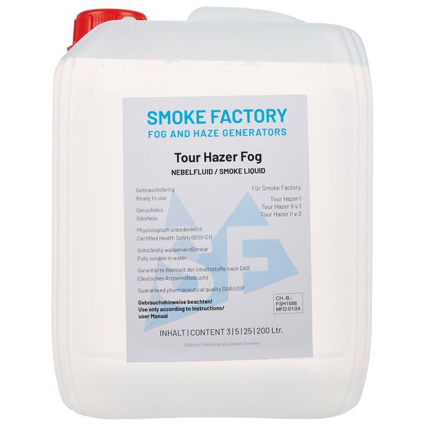 Smoke Factory Tour Hazer Fluid 5L