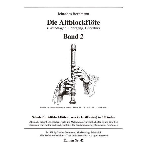 Johannes Bornmann Die Altblockflöte 2