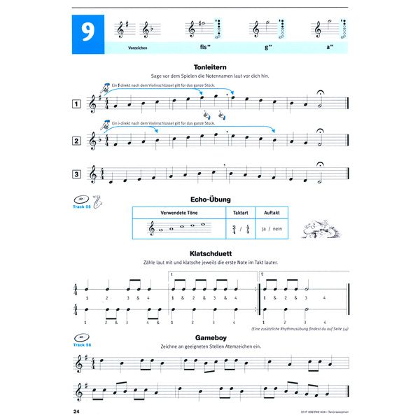 De Haske Hören Lesen Schule 1 Tenor Sax