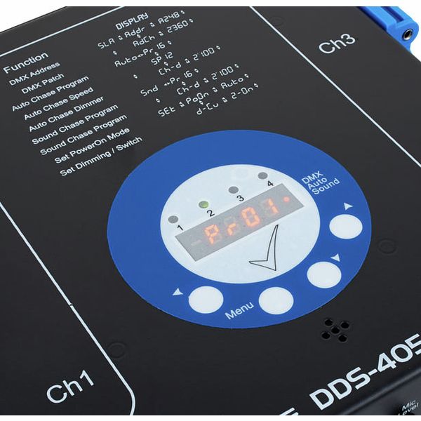 Stairville DDS-405 DMX Dimmer & Switcher