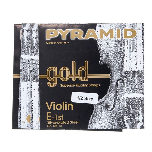 Pyramid Gold Violin Strings 1/2