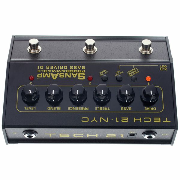 通販NEW★TECH21 Sans Amp BASS DRIVER DI V2 ベース用DI 国内正規品★新品送料込 イコライザー