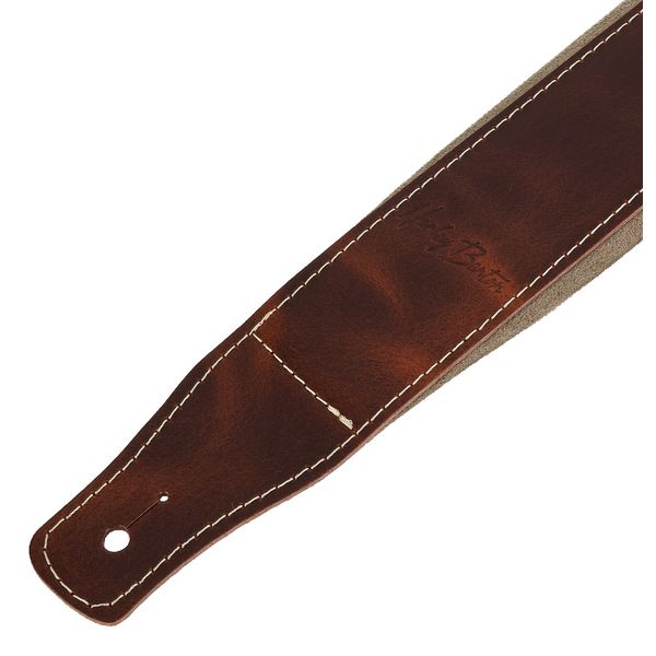 Harley Benton Guitar Strap Padded Brown