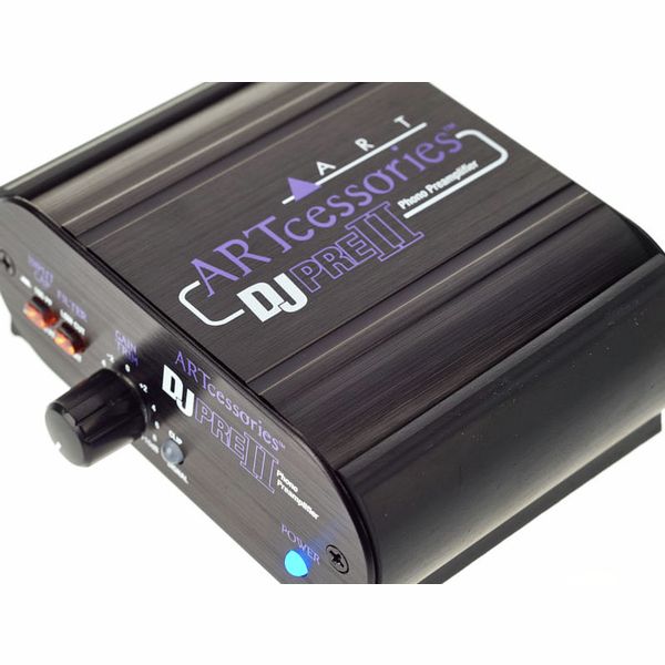 ART Pro Audio DJPRE II Phono preamplificador con placa giratoria