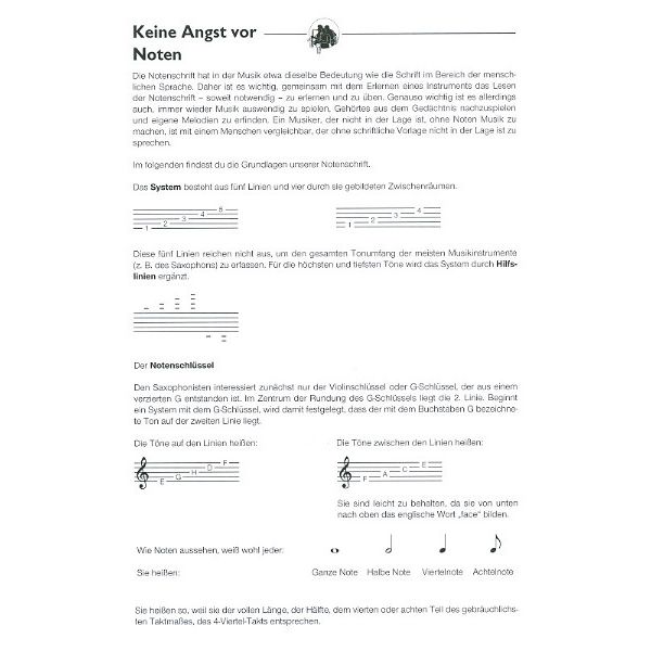 Voggenreiter Das Saxophonbuch 1