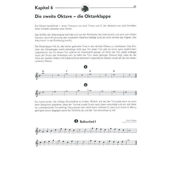 Voggenreiter Das Saxophonbuch 1