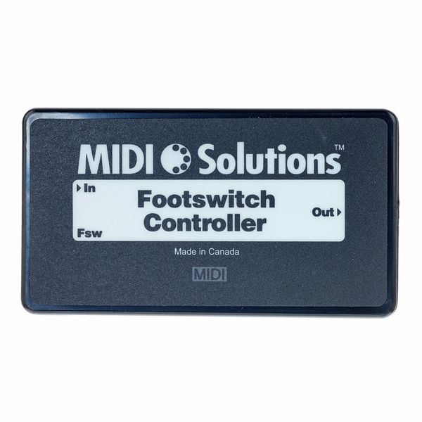 Compact Rechargeable MIDI Foot Controller – Portable USB Footswitch For Musicians, 12-Hour Battery, App Compatible