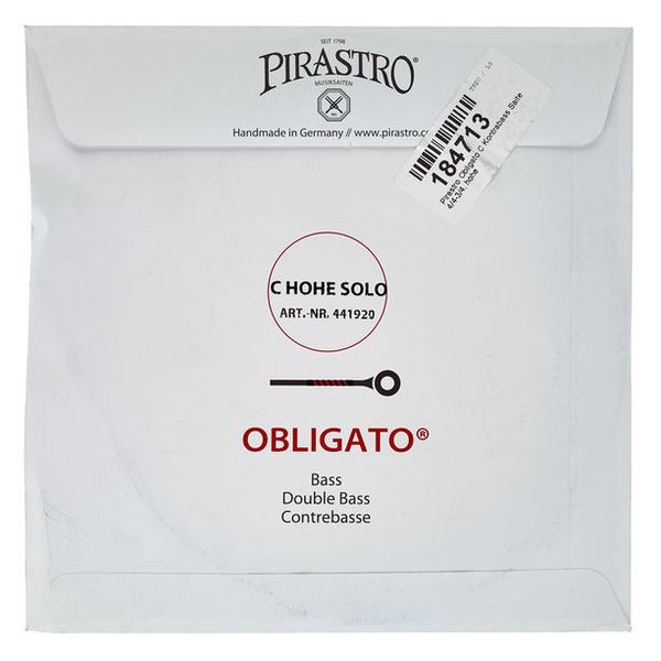 Pirastro Obligato C Double Bass 4/4-3/4