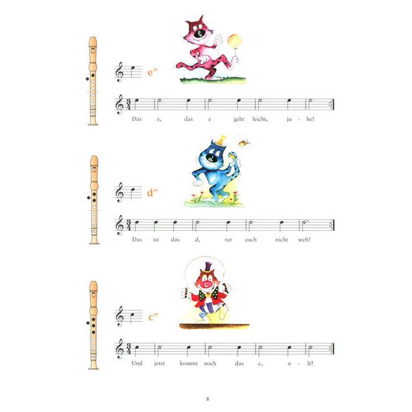 Holzschuh Verlag Jede Menge Flötentöne 1 Alto