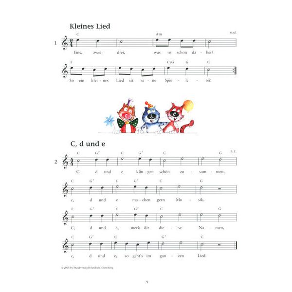 Holzschuh Verlag Jede Menge Flötentöne 1 Alto