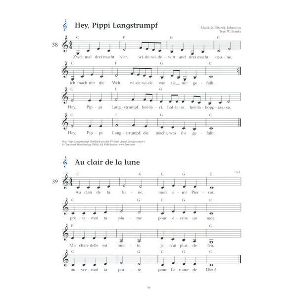 Holzschuh Verlag Jede Menge Flötentöne 1 Alto