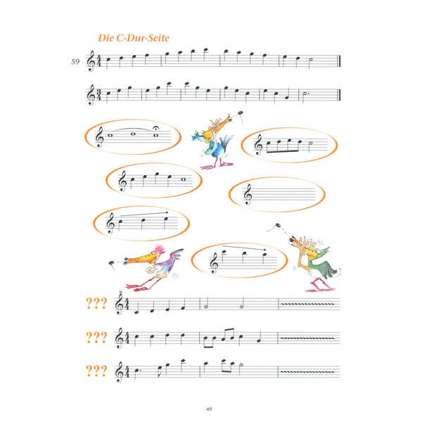 Holzschuh Verlag Jede Menge Flötentöne 1 Alto