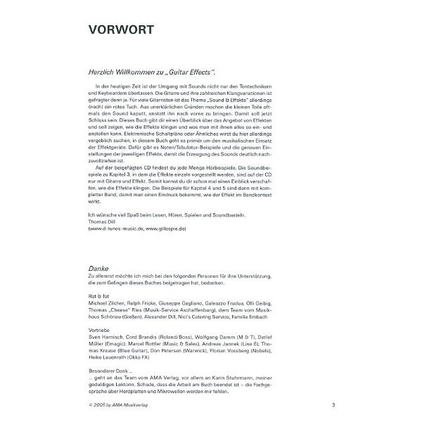 AMA Verlag Guitar Effects