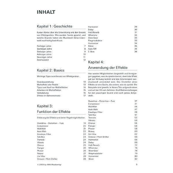 AMA Verlag Guitar Effects