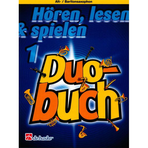 De Haske Hören Lesen Duobuch 1 Alto Sax