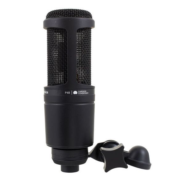 Audio-Technica AT2020 Cardioid Condenser Mic Review / Test 