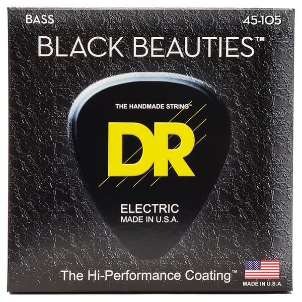 DR Strings Black Beauties BKB-45