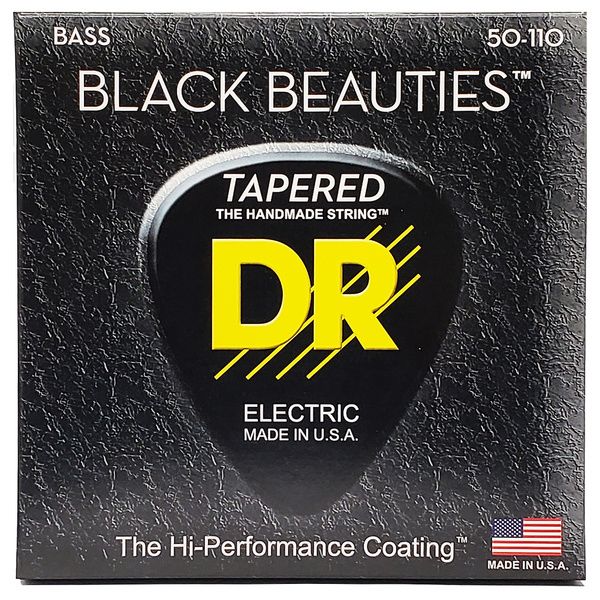 DR Strings Black Beauties BKBT-50