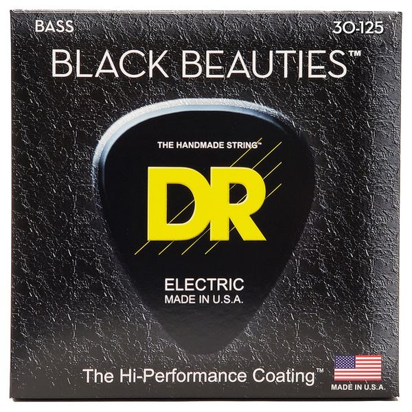DR Strings Black Beauties BKB6-30