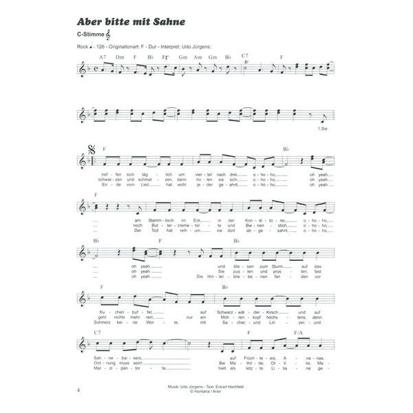 Musikverlag Hildner 100 Hits für C-Instrumente