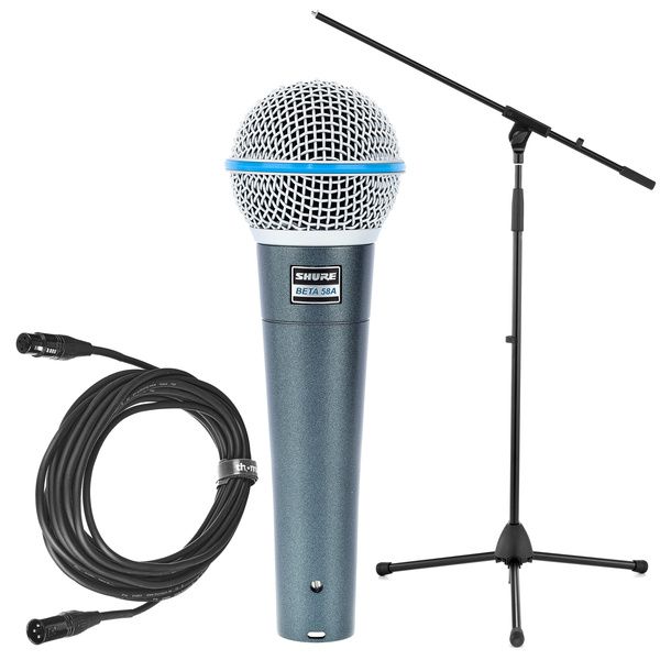 Shure Beta 58 A Stativ+Kabel Bundle – Thomann United Arab Emirates