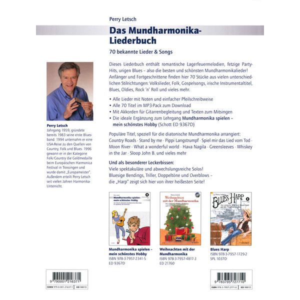 Schott Das Mundharmonika-Liederbuch