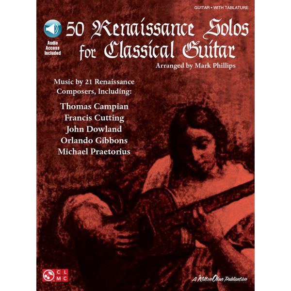 Cherry Lane Music Company 50 Renaissance Solos Guitar