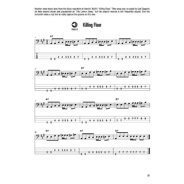 Hal Leonard Bass Method Bluesbass