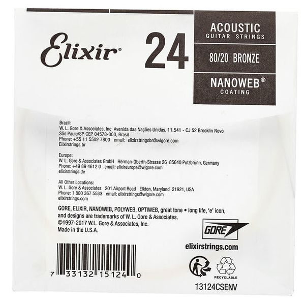 Elixir .024 Western Guitar