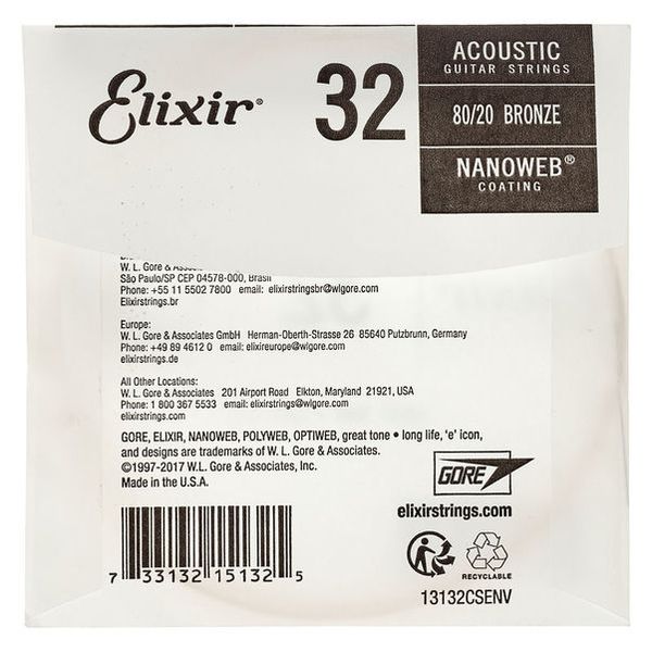 Elixir .032 Western Guitar