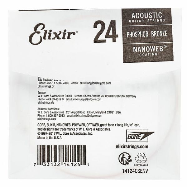 Elixir .024 Western Guitar Ph.