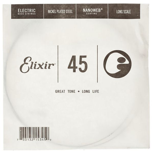 Elixir .045 El. Bass Single String